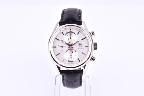 Lot 424 - A Tag Heuer Carrera automatic chronograph...