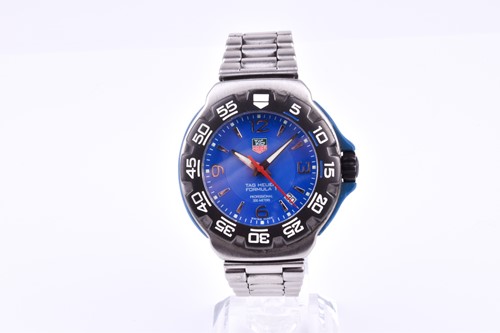 Lot 420 - A Tag Heuer Professional Formula 1 stainless...