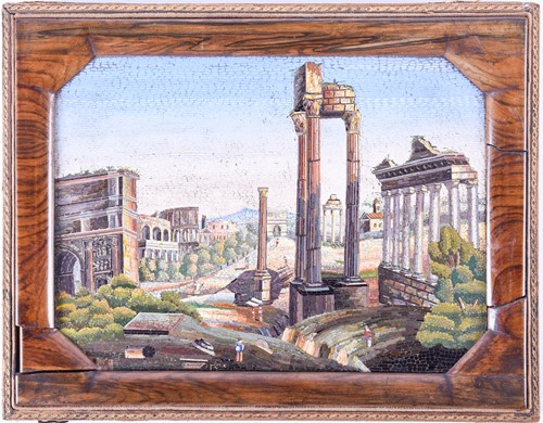 Lot 448 - A fine 19th century Italian micro-mosaic...