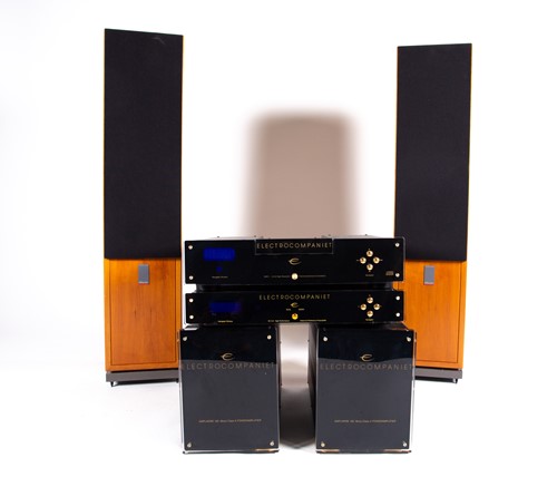 Lot 277 - A Norwegian Electrocompaniet part stereo...