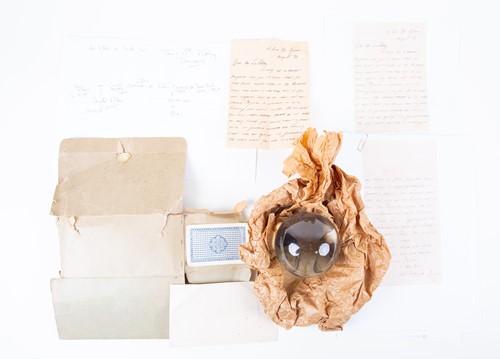 Lot 276 - The Crystal Ball of 'Gypsy Lee': as owned and...