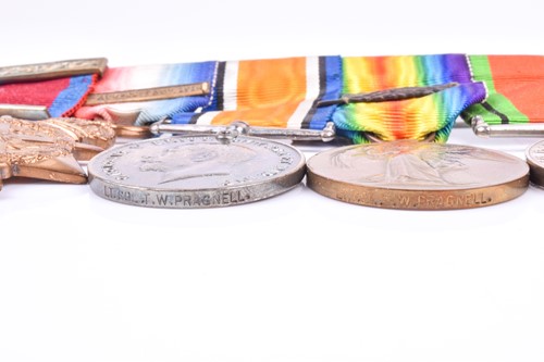 Lot 295 - A WW1 DSO four-medal group, comprising...