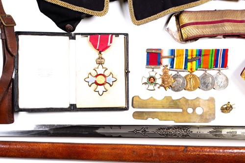 Lot 295 - A WW1 DSO four-medal group, comprising...