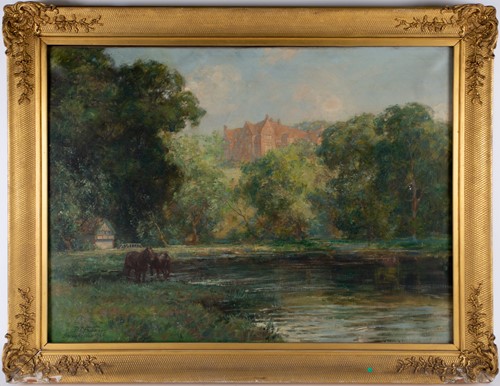 Lot 19 - Peter Paul Hubner (British, 1870-1928)...