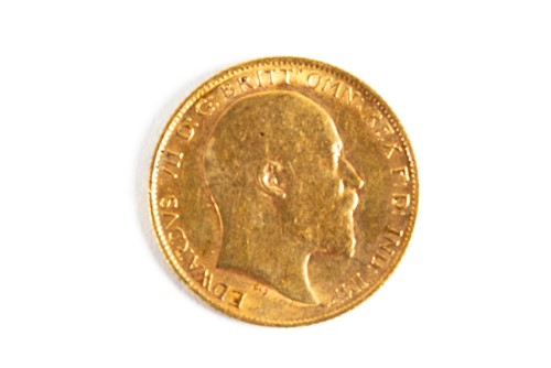 Lot 408 - An Edward VII half sovereign, 1909