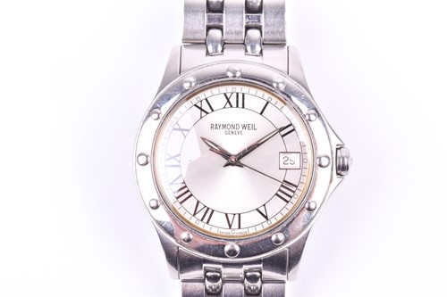Lot 341 - A Raymond Weil stainless steel quartz...