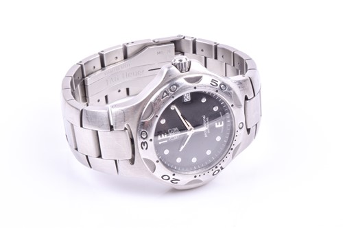 Lot 376 - A Tag Heuer Professional stainless steel...