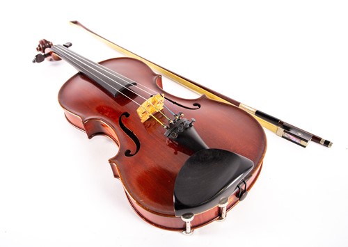 Lot 284 - A full size English violin by Job Ardern (1826...