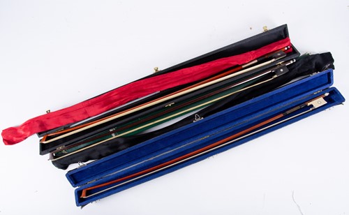 Lot 269 - An English violin bow by Stephen E Bristow,...
