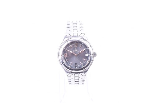 Lot 388 - An Ebel stainless steel type E quartz...