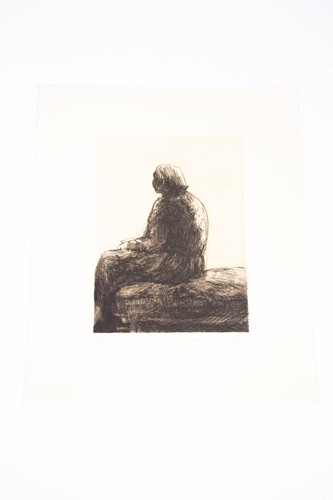Lot 59 - Celia Paul (b.1959), 'Mother - Backview', a...