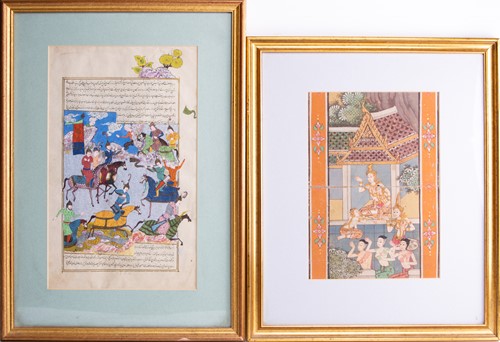 Lot 180 - Thai school, 19th century, Buddha with...