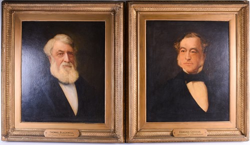 Lot 71 - 19th century English school, a pair of...