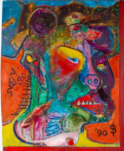 Lot 61 - Sven Berlin (1911-1999) British, 'The Ugly Man'...