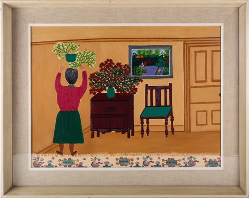 Lot 48 - Gladys Hamilton Cooper (1899-1975), 'Xmas Day...