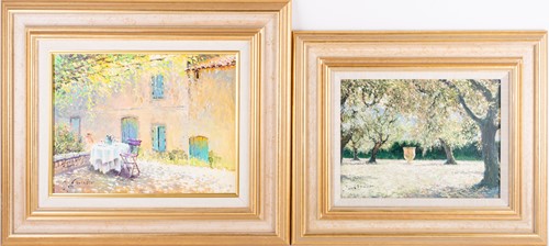 Lot 60 - John Donaldson (b.1945) British), two oils on...