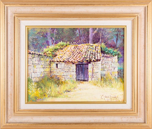 Lot 50 - John Donaldson (b.1945) British, 'L'abri', an...