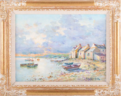 Lot 52 - Jean Kevorkian (b.1933) French, 'Barque au...