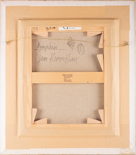 Lot 53 - Jean Kevorkian (b.1933) French, 'Nymphéas', an...