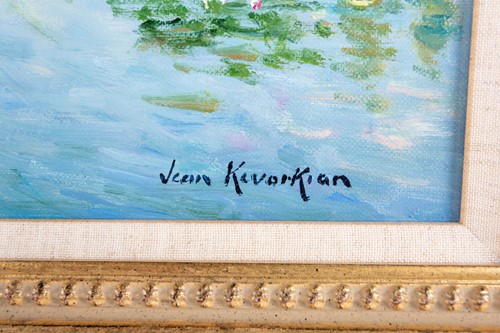 Lot 53 - Jean Kevorkian (b.1933) French, 'Nymphéas', an...