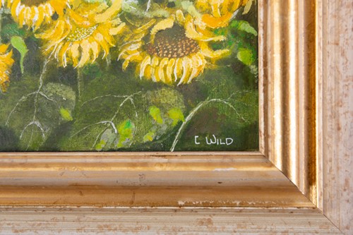 Lot 55 - Chris Wild (b.1945) British, three oils on...