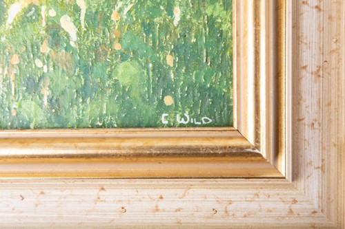 Lot 55 - Chris Wild (b.1945) British, three oils on...