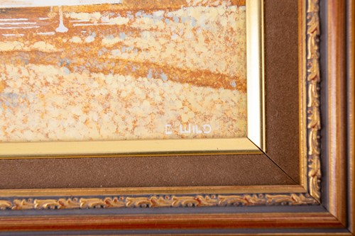 Lot 56 - Chris Wild (b.1945) British, three oils on...