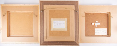 Lot 56 - Chris Wild (b.1945) British, three oils on...