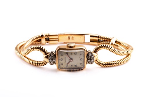 Lot 707 - Bucherer. An early to mid 20th century ladies...