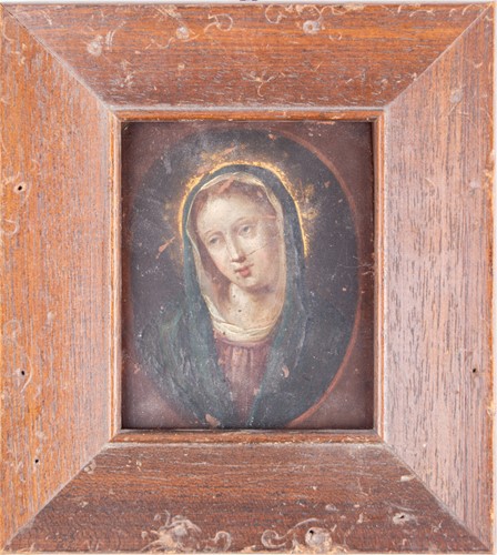 Lot 28 - Late 18th/early 19th century school, an oil on...