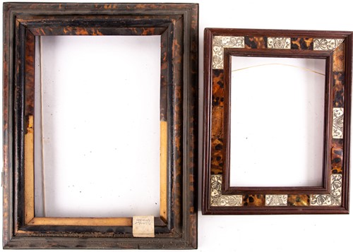 Lot 189 - An antique Northern European frame with...