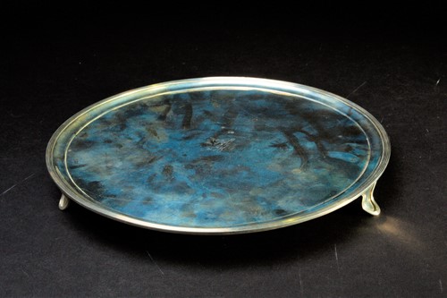 Lot 92 - A George III silver waiter, London 1789 by...