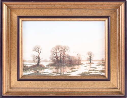 Lot 69 - Nick Mace (b.1949) British, 'On the Flood',...