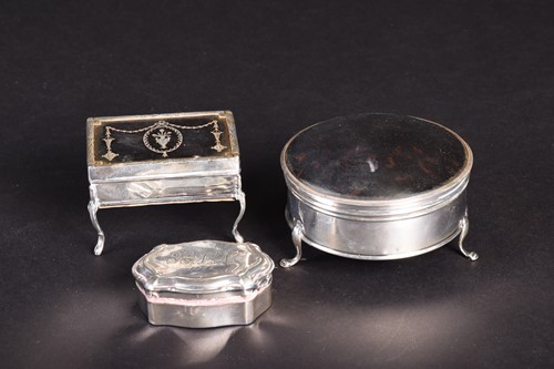 Lot 20 - Two 19th century silver and...