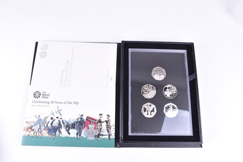 Lot 253 - Three sets of The Royal Mint 50 Years of the...