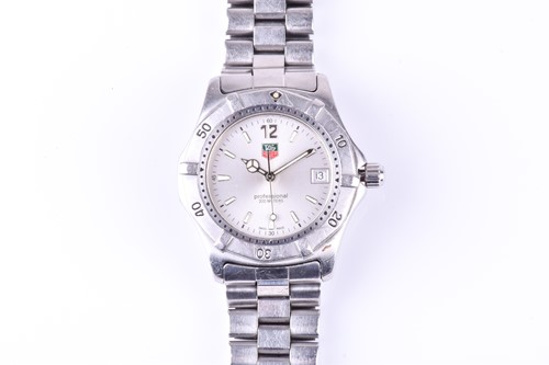 Lot 173 - A Tag Heuer Professional quartz wristwatch,...