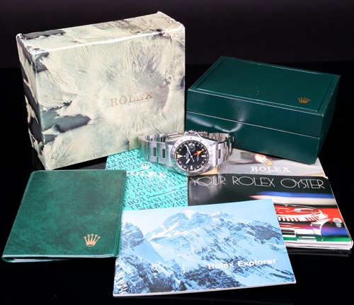 Lot 549 - A 1982 Rolex Oyster Perpetual Date Explorer II...