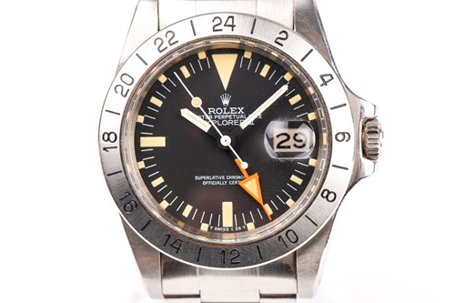 Lot 549 - A 1982 Rolex Oyster Perpetual Date Explorer II...