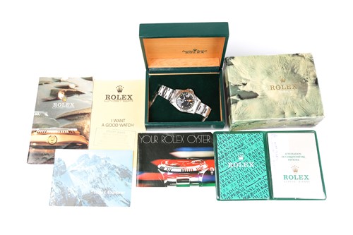 Lot 549 - A 1982 Rolex Oyster Perpetual Date Explorer II...