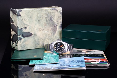Lot 549 - A 1982 Rolex Oyster Perpetual Date Explorer II...