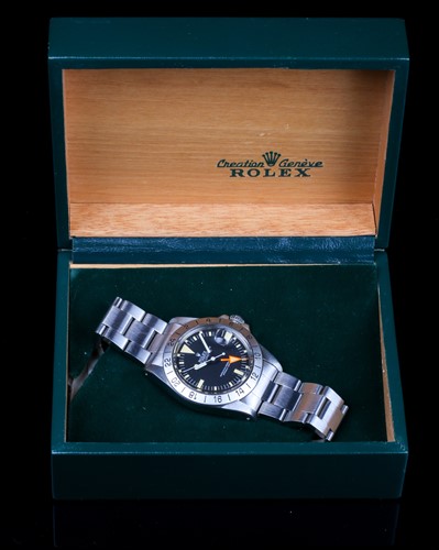 Lot 549 - A 1982 Rolex Oyster Perpetual Date Explorer II...