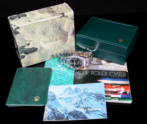 Lot 549 - A 1982 Rolex Oyster Perpetual Date Explorer II...
