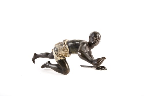 Lot 418 - Franz Xavier Bergman (Austrian,1861-1936), a...