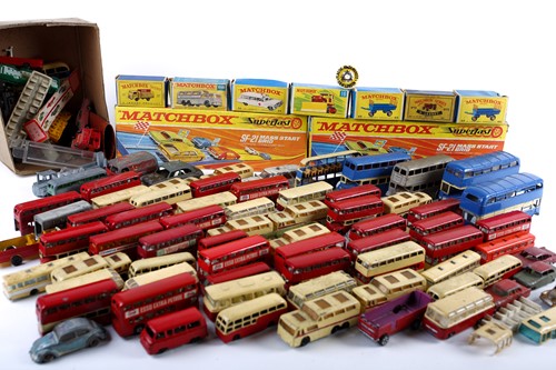 Lot 372 - Six boxed Matchbox Lesney Series vehicles,...