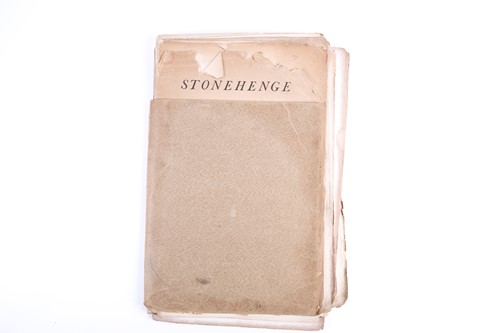 Lot 510 - Stukeley (William). 'Stonehenge. A Temple...