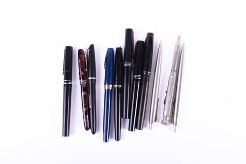 Lot 459 - A collection of pens and pencils, comprising:...