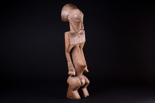 Lot 37 - A Bembe Basumba standing figure of a man,...