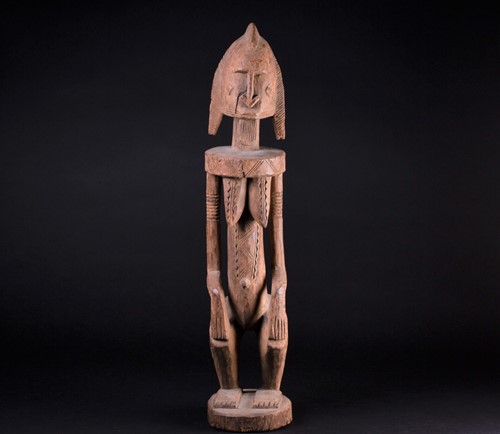 Lot 23 - A Dogon hermaphrodite standing figure, Mali,...