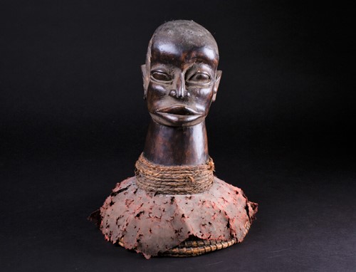 Lot 39 - An Eket carved wood headdress, Nigeria,...