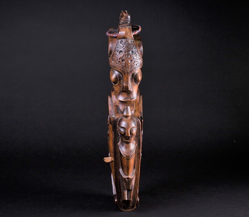 Lot 17 - A carved Toba Batak, Sumatra, Indonesia,...